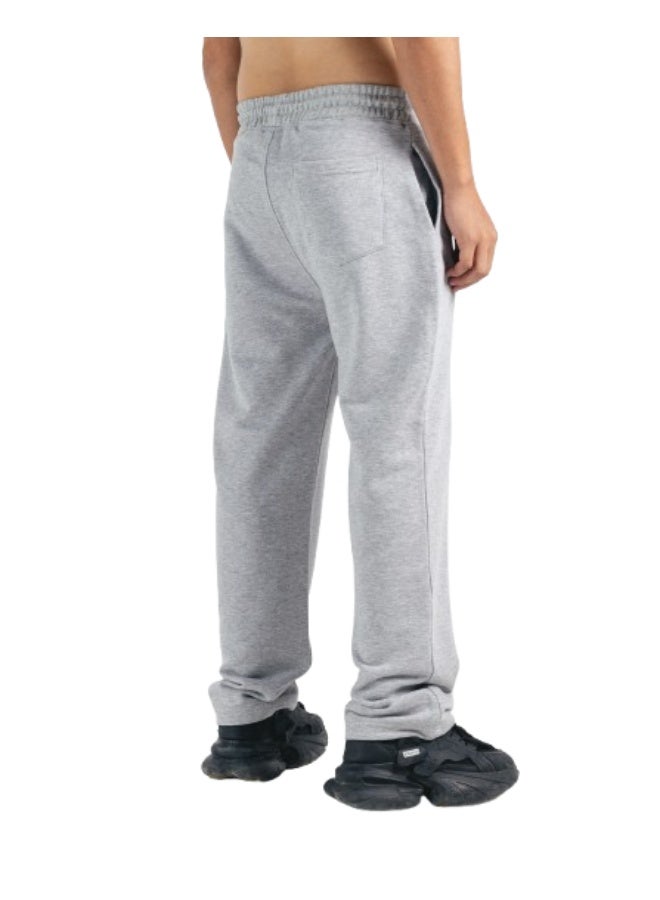 Feathers Men’s straight leg cotton sweatpants with a back pocket - Image 2